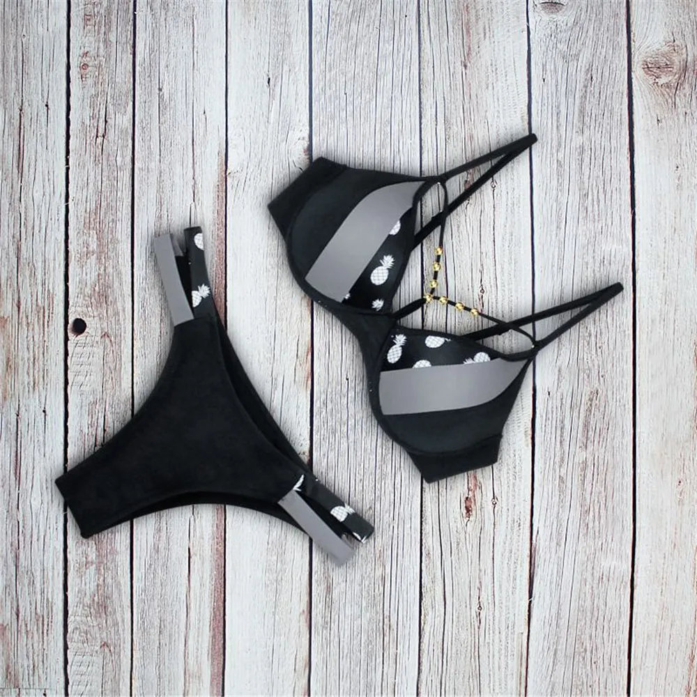 Sexy Lepoard Bikini Set Push Up Swimwear Women Halter Snake Print Brazilian Swimsuit Low Waist Bikinis Bathing Suit Free Return Sexy Lepoard Bikini Set Push Up Swimwear Women Halter Snake Print Brazilian Swimsuit Low Waist Bikinis Bathing Suit Free Return