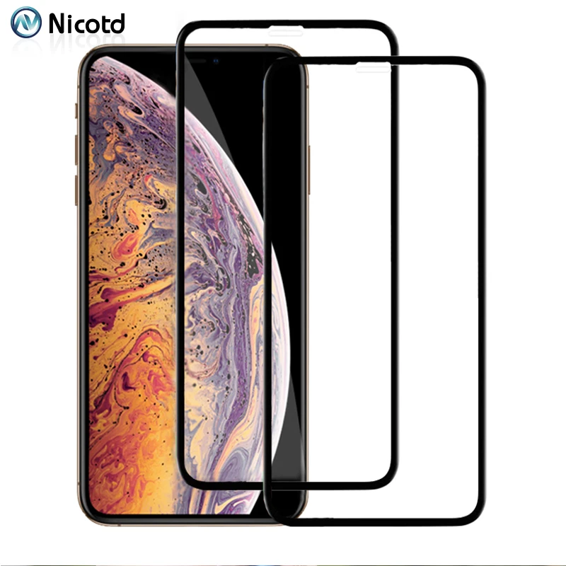 Защитное стекло закаленное для iPhone X/XS MAX/XR/8/7/6/6s|Защитные стёкла и плёнки| |