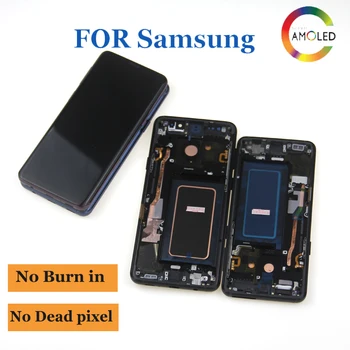 

New Original Replacement for SAMSUNG Galaxy S9 LCD Touch Screen Digitizer with Frame S9 Plus LCD G960 G965 with Frame