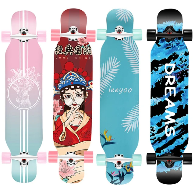 107 cm outdoor skateboard longboard adult young men and women skateboard -  AliExpress