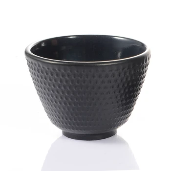 

Handmade Black Mini Vintage Tea Cups China Chinese Style Ceramic Teacup Beauty Glazed Kubek Do Herbaty Kitchen Dining Bar QEA6CB