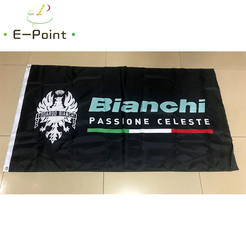 Италия Bianchi Bikers флаг 2 фута* 3 фута(60*90 см) 3 фута* 5 футов(90*150 см) размер рождественские украшения для домашнего флага баннер подарки