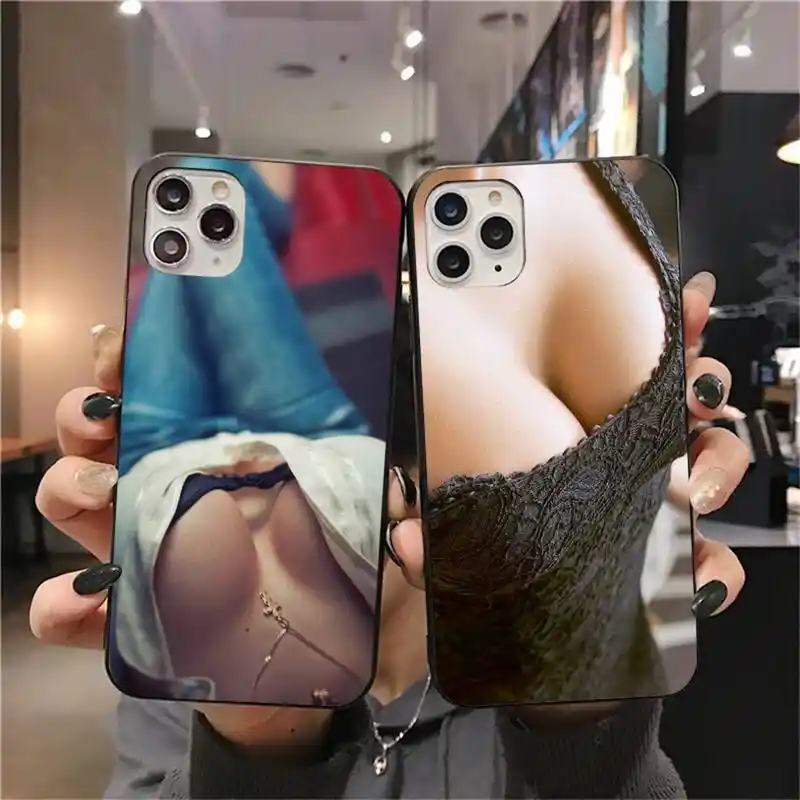 Hot Girl Covering Boobs