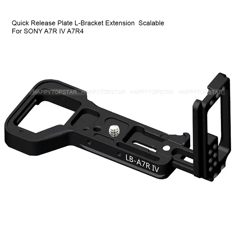 Quick Release Plate L Bracket Vertical Camera Extension Scalable for Sony a7RIV a7 R IV ILCE-7RM4 A7RM4 Arca Swiss RRS Markins