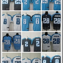 Stitiched, Tennessee s Chris Джонсон ДеМарко Маррей Деррик Генрих Маркус Мариота Джерси