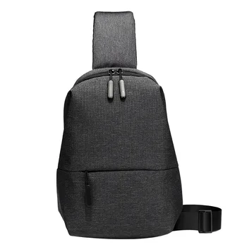 

Men Chest Bag Fashion Oxford Cloth Waterproof Waist Bag Unisex Universal Fanny Pack Travel Outdoor Bag Men 2020 Chest Black Bag