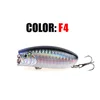 Fate Popper Lure Trout Lures small Fishing Lure Topwater Bait Finesse Crankbait Wobbler Minnow Isca Poper Pesca 5.5cm/10g ► Photo 3/6