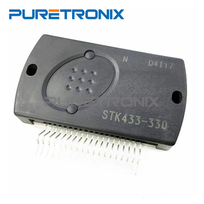 Модуль STK433 330 IC AMP CLSS AB 3 CHAN 150W 19SIP|Запчасти для кондиционера| |