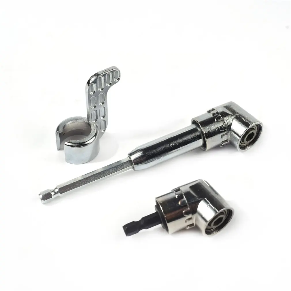 Адаптер отвертка головка сверло хвостовик бит стальной шарнир с углом 1/4