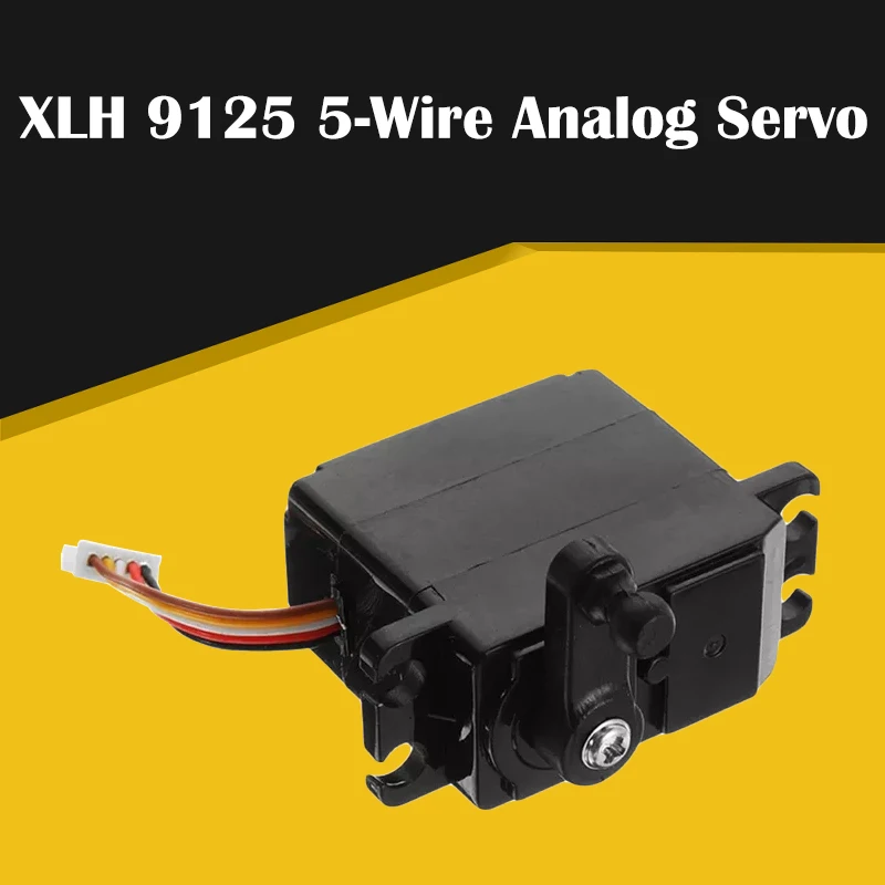 New 25zj04 Xlh 2.2kg 19g 5 Wire Servo With Plastic Gear For Xinlehong