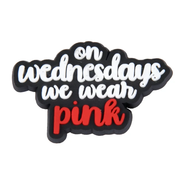 1Pcs Cool Words Doing Great Girls Croc Charms Shoes Accessories PVC JIBZ Buckle Charm for Croc Decorations Kids Party Gifts p6046