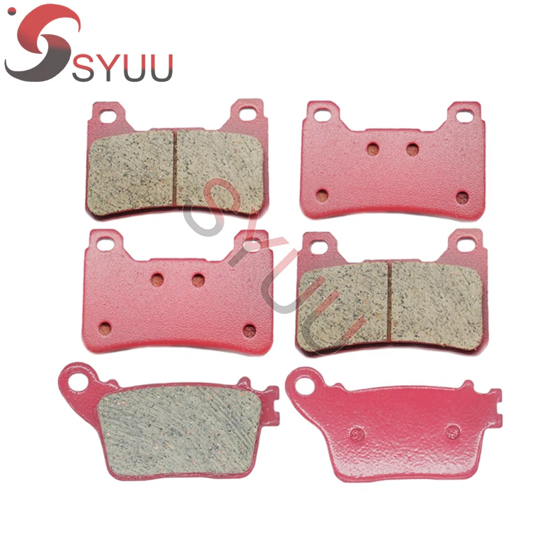 Передние и задние тормозные колодки мотоцикла для Honda CBR 1000 RR 2006-2015 600 2007-2017 FA390F FA436R