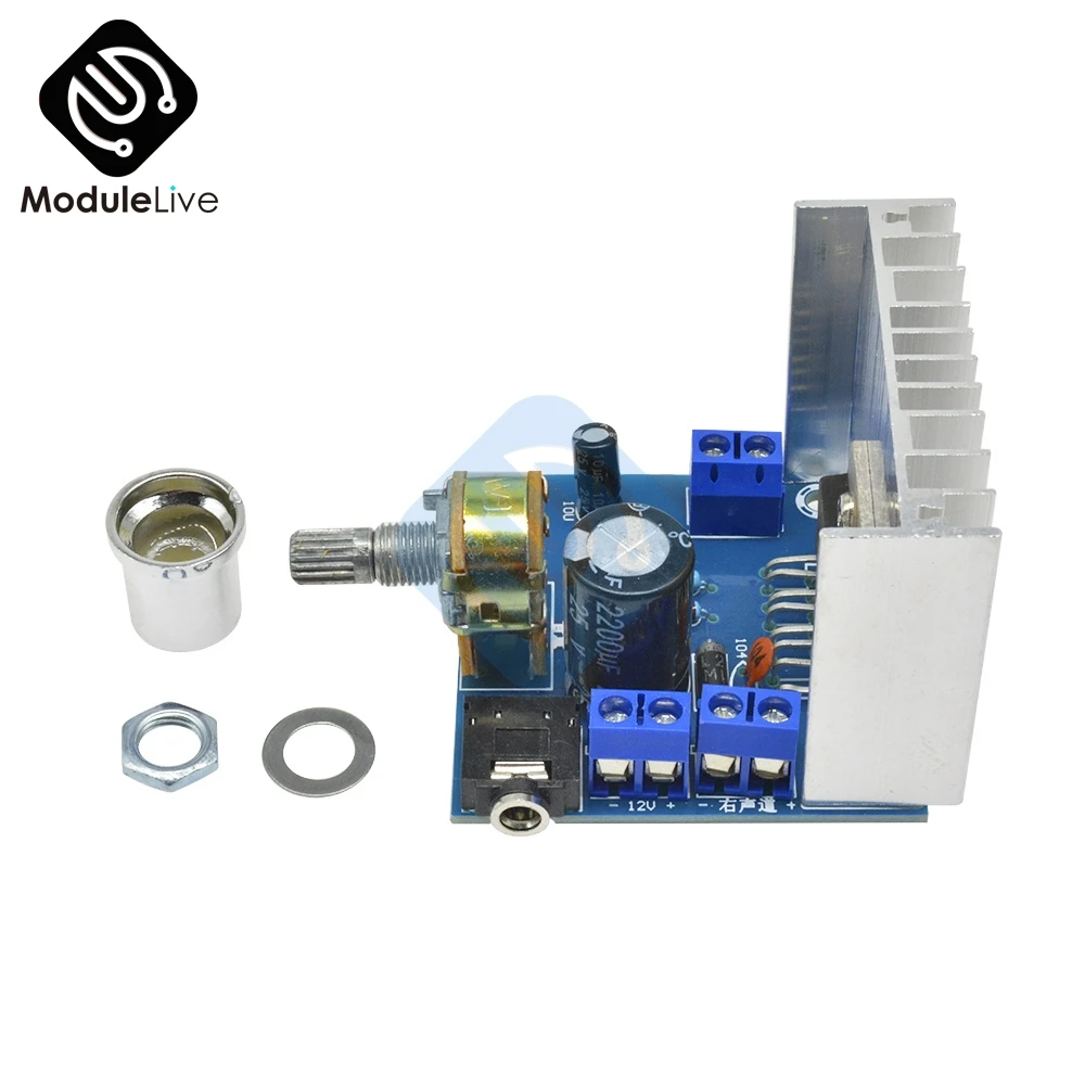 TDA7297 Версия B 2X15W усилитель стерео цифровой аудио плата модуля двухканальный Ampli