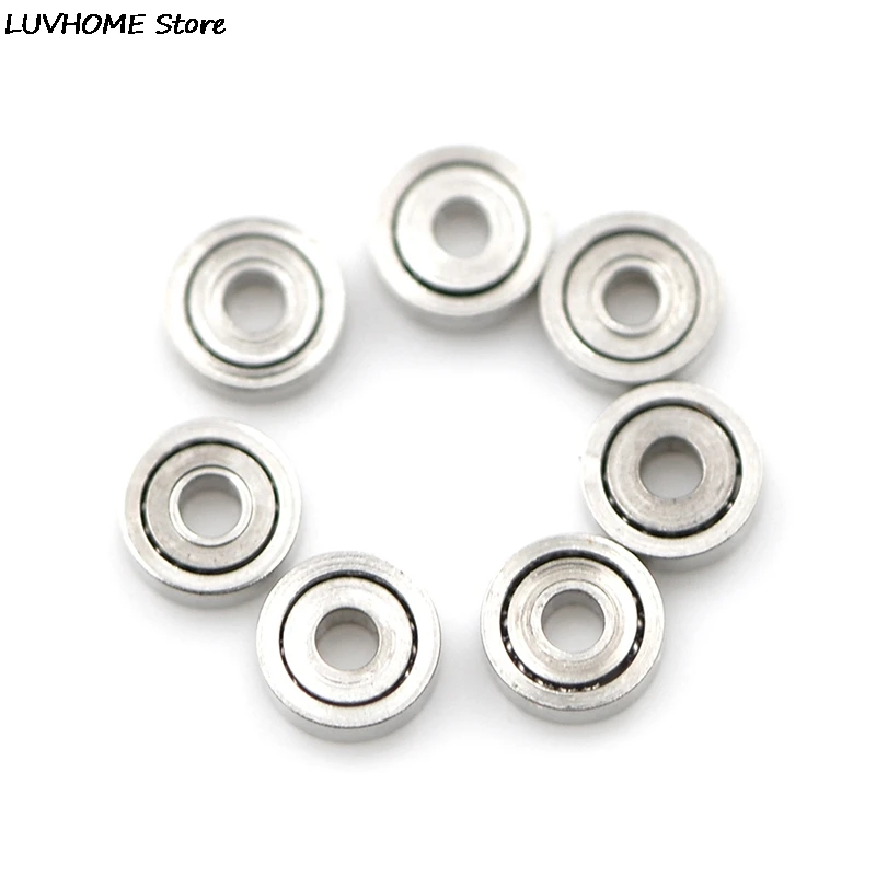 10pcs 681ZZ Miniature Mini Ball Bearings Metal Open Micro Bearing 1x3x1mm miniature ball bearings