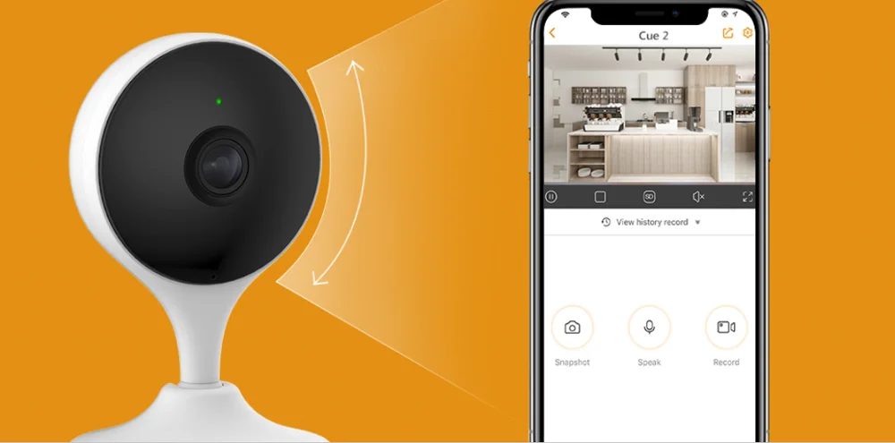 Dahua Imou Cue 2 Wireless Wifi Camera Smart Monitoring AI Human Detection Built-in Siren Two-way Talk Night Vision Security Cam
