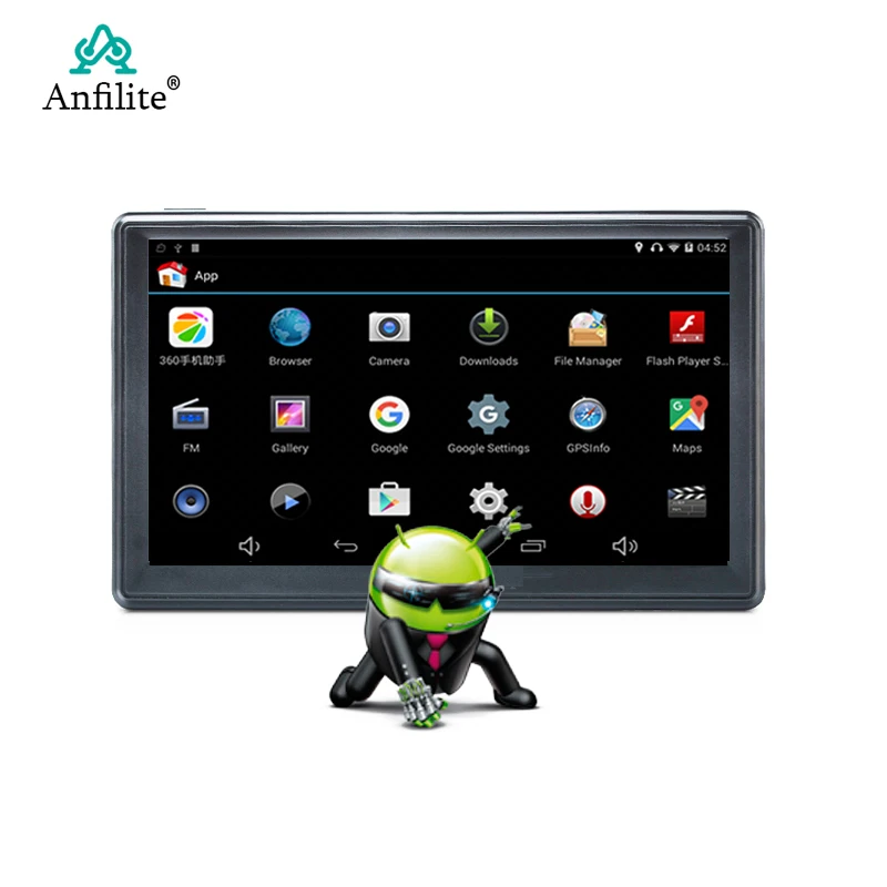 Anfilite 7 дюймовый емкостный экран GPS навигатор для грузовика Android 4.4.2 WIFI 16GB DDR 512M