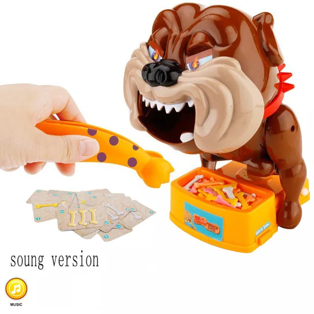 Прикольная игрушка Bad dog chew a bone настольная игра для родителей Детские