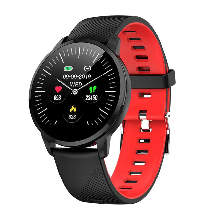 Smart Watch Round screen smart bracelet heart rate Blood Pressure Heart Rate call reminder Monitor Bluetooth Smartwatch 2019