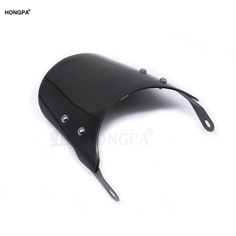 Ветровое стекло Pare-brise для Triumph Bonneville/SE/T100/T120 2001- 18, Thruxton 900 03-15 мотоцикл ветровое стекло дефлектор - Цвет: black