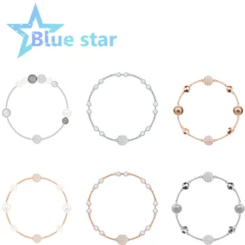 

Swarovskis bracelet original1：1exquisite REMIX Glamorous shiny ladies bracelets can add feminine charm