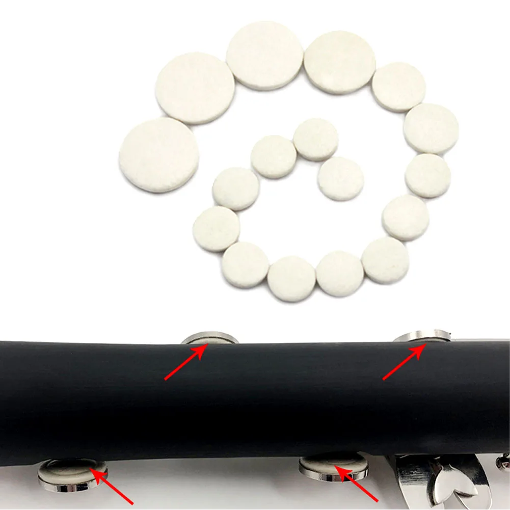 Коврик для кларнета 17 шт. занятий плотной настройкой подушка музыкального звука