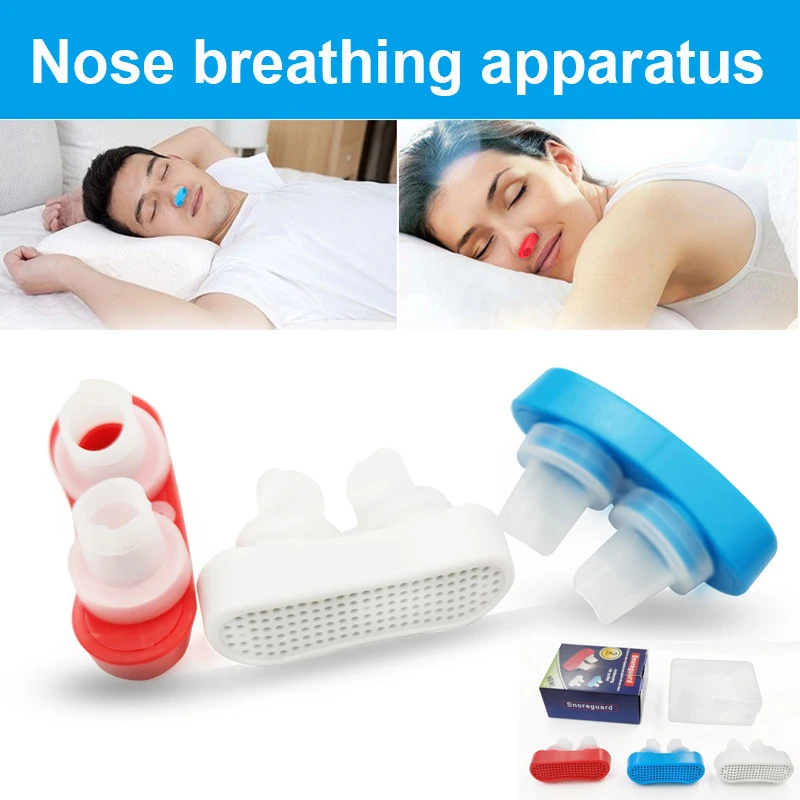 

2 size/sets Upgrade Anti-snore Nose Vents Snoring Aid Activated Carbon Filter Mini Sleeping Aid Device Anti Snore Nose Clip