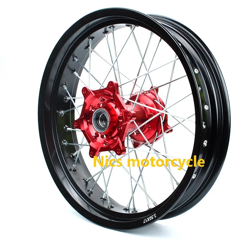 CRF250R 450R набор колес с ЧПУ 350-1" колеса для мотоцикла и диски