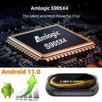 HK1 X4S Smart TV BOX Amlogic S905X4 Android 11.0 Dual Wifi Support 4K Google Voice Assistant Youtube Media Player 2GB 4GB 32GB - Image 3