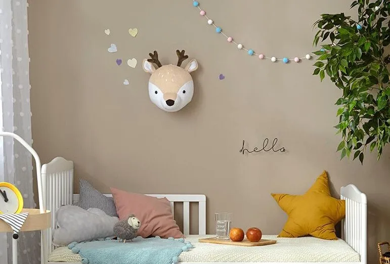 deer head wall decor
