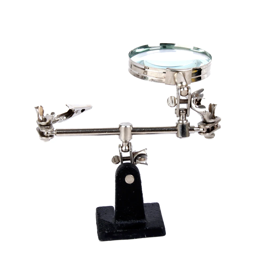 Magnifying Glass Tiny Crafts Sewing Hobby Jewelry Watch Cellphone Repair