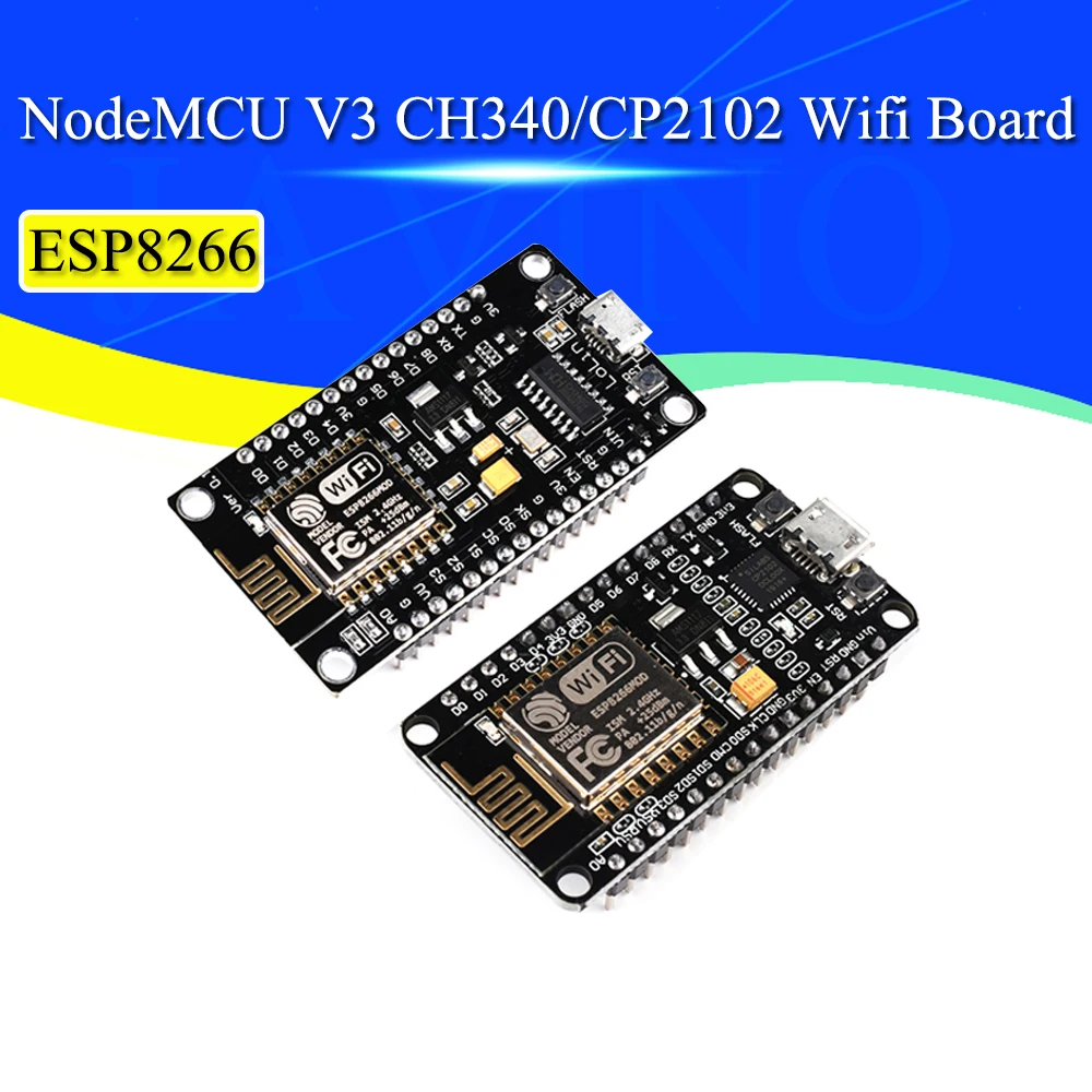 Беспроводной модуль CH340 CH340G / CP2102 NodeMcu V3 V2 4 м Lua Wi Fi Интернет вещей Плата развития