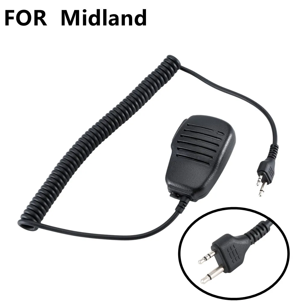Fengruitong Microfono A Mano Walkie Talkie Microfono In Mano Ptt Per Per Radio Midland G6/G7 Gxt550 Gxt650 Lxt80 Drop Shipping