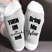 Хлопковые носки для девочек, модные женские короткие носки с буквенным принтом, женские повседневные Мягкие носки