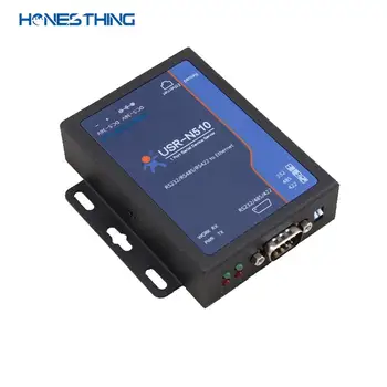 

HonesThing USR-N510 Serial RS232/RS485/RS422 To Ethernet Transparent Transmission ModBus TCP To ModBus RTU Converters Gateway