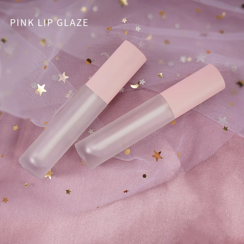 

Lipgloss Container 50/100pcs Pink&White Lip Gloss Bottle Plastics Box Containers Empty Lipstick Tube