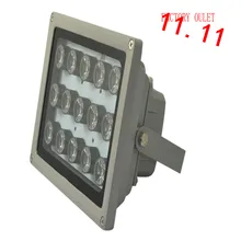 1 шт. инфракрасный 15 высокой мощности ИК светодиодный осветитель инфракрасный светодиодный светильник CCTV камера заполняющий светильник 850nm Массив светодиодный 100 м водонепроницаемый