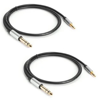 

2 Pcs 3.28FT Douk o 3.5mm Male to Male Stereo AUX Cable o Jack Headphone Cable for Computer