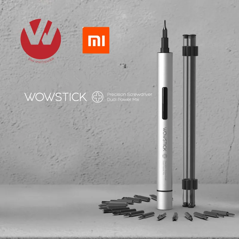  Original Xiaomi Mijia Wowstick Try 1P+ 19 In 1 Electric Screw Driver Cordless Power work with home smart home kit product