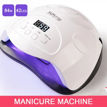 

90W Nail Dryer UV Nail Lamp For Nail Drying Nail Drying Gel Ice Wax Lamp LED Automatic Sensor Nail Tool