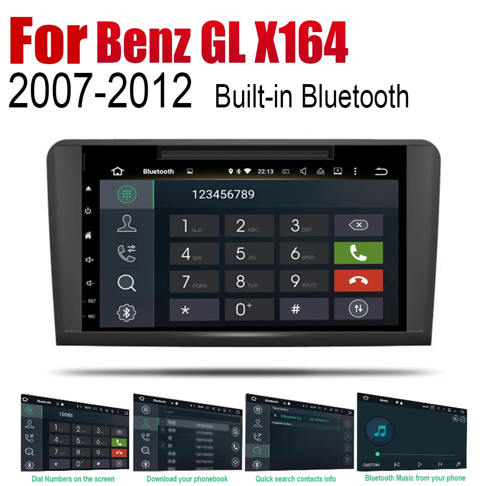 Автомобильный плеер GPS навигация для Mercedes Benz GL X164 2007 ~ 2012 NTG Автомобильная