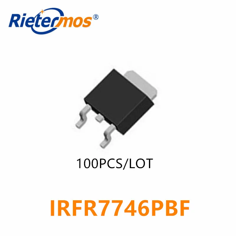 100 шт. IRFR7746 IRFR7746PBF FR7746 TO252 N-CHANNEL 75В SMD | Электроника
