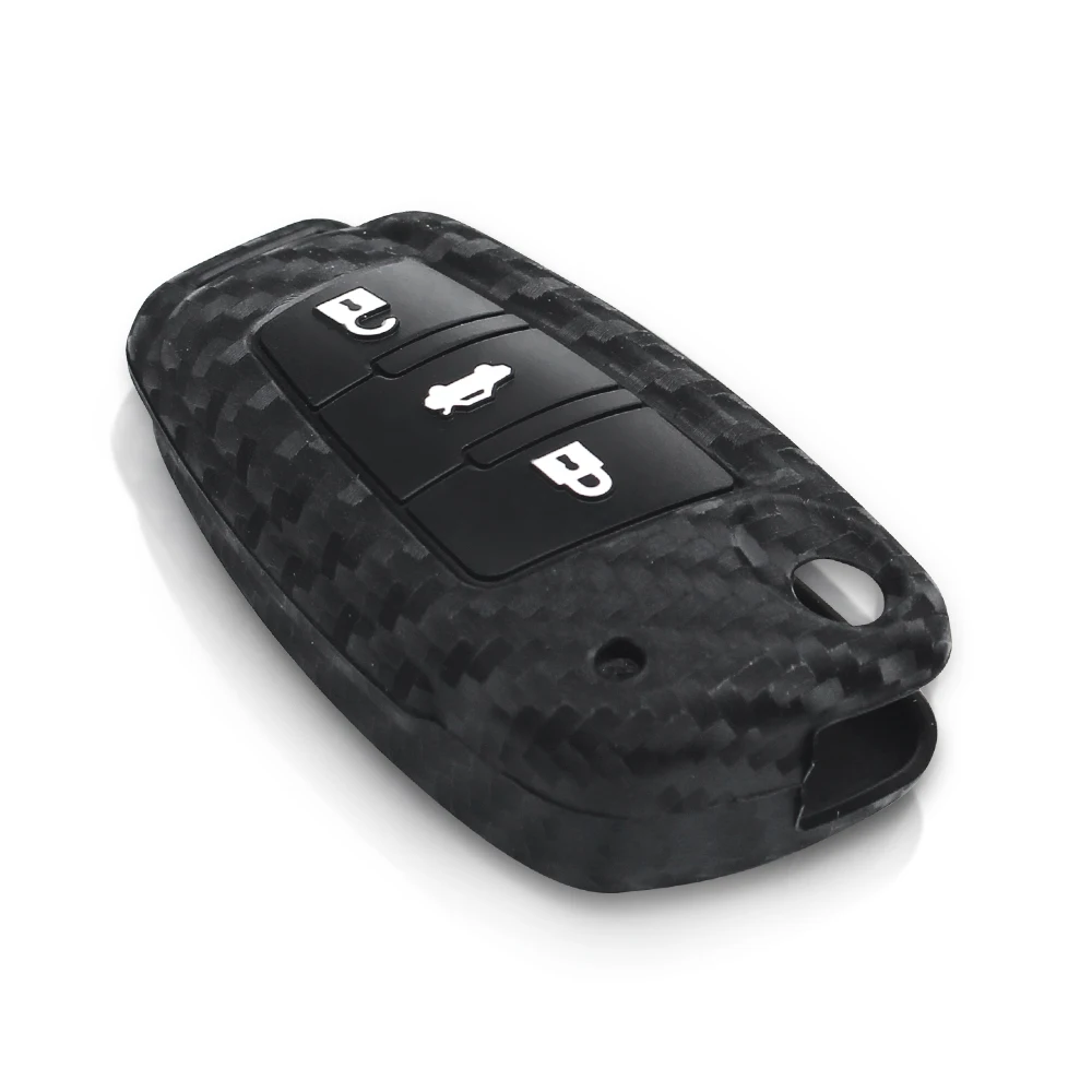 Cover chiave telecomando per Audi Sline A3 A5 Q3 Q5 A6 C5 C6 A4 B6 B7 B8 TT 80 S6 - Ha7035f6068ec4ed1aee33caee3a50e28d