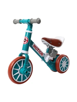 

Children's balance car without pedal 1-6 years old sliding baby child dual-use slide bicycle