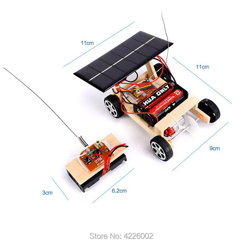solar remote car