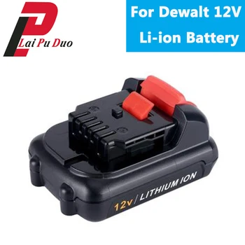 

12V 2000mAh Li-ion power tool battery for Dewalt DCB120,DCB100,DCT410S1,DCT414S1,DCL510,DCF610,DCF610S2,DCD710,DCF813S2, DCF815