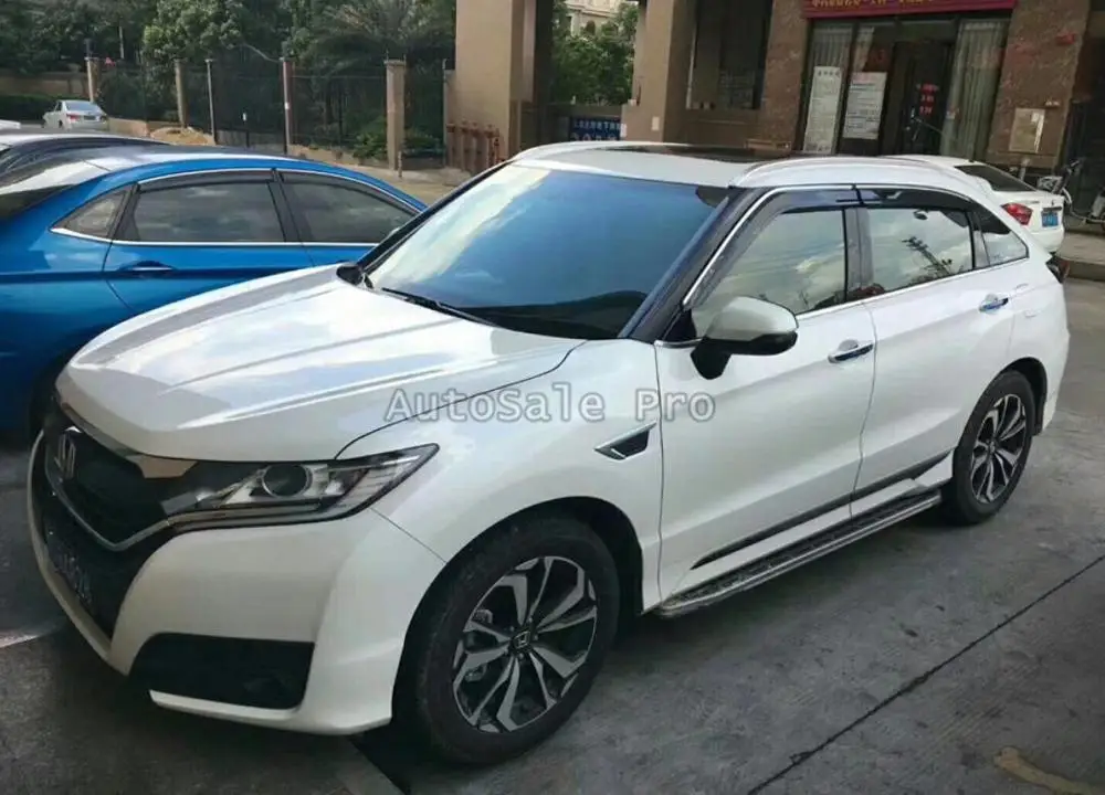 URV U-RV 2016-2018 Автомобильные аксессуары Алюминиевый сплав автомобильный Стайлинг Серебряный верхний багажник на крыше автомобиля Боковые стержни декоративное лощеное покрывало высокого качества - Цвет: URV U-RV 2016-2018