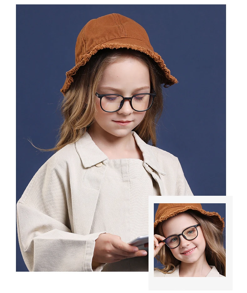 Oulylan детский анти-синий светильник, очки, брендовые Детские Мягкие силиконовые оправы, очки, оптические очки, модные детские очки