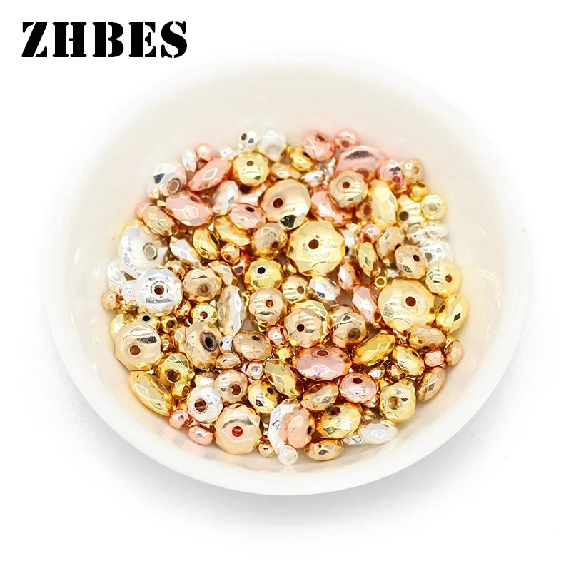 Rose Gold Hematite Spacer Beads