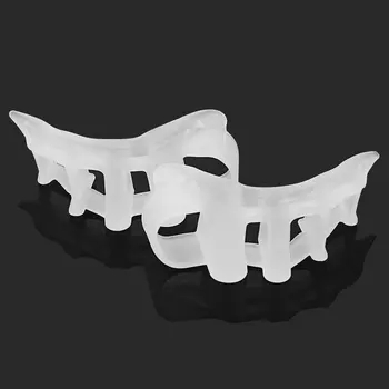 

OUTAD Gel Toe Separator Toe Bunion Relief Toe Straightener Toe Stretchers for Men and Women Quickly Alleviating Pain Easy Wear