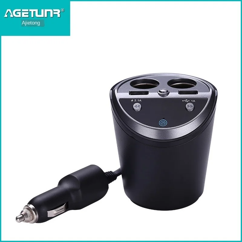 

SEMVIS A18S Cup-type Dual USB Zhitong Charger Bluetooth Answering Phone Car Bluetooth MP3 Player Convenient Outdoor Car Charger